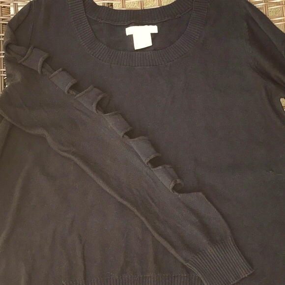 Billabong Hi Lo Black Sweater Size Small - Picture 12 of 14